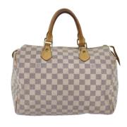 Louis Vuitton Vintage Pre-owned Canvas handvskor Beige, Dam