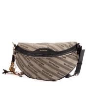 Balenciaga Vintage Pre-owned Canvas crossbodyvskor Gray, Dam