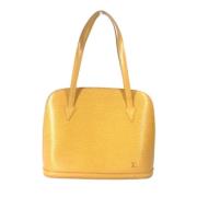 Louis Vuitton Vintage Pre-owned Laeder louis-vuitton-vskor Yellow, Dam