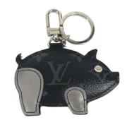 Louis Vuitton Vintage Pre-owned Tyg nyckelhllare Black, Herr