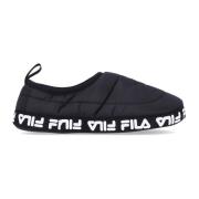 Fila Svarta låga slip-on skor för män Black, Herr