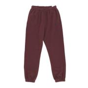 Nike Mjuk Jogger Tracksuit Byxor Burgundy Crush Brown, Dam