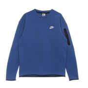 Nike Tech Fleece Crewneck Sweatshirt Blå Blue, Herr