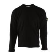 Stone Island Långärmad tröja Black, Herr