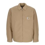 Carhartt Wip Vändbar Vattentät Läderjacka Svart Brown, Herr