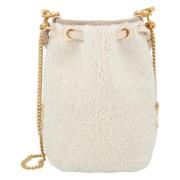 Chloé Laeder handvskor Beige, Dam