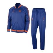 Nike NY Knicks Basketball Tracksuit Courtside Set Blue, Herr