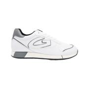 Alberto Guardiani Stiliga Sneakers i Vit/Ljus Grå White, Herr