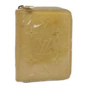 Louis Vuitton Vintage Pre-owned Laeder plnbcker Beige, Dam