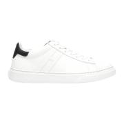 Hogan Vita Lädersneakers Stiligt Design White, Herr