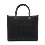 Elisabetta Franchi Svart Shopper Väska Aw24 Black, Dam