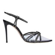 Casadei Med klack svart Black, Dam