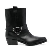 P.a.r.o.s.h. Ankle Boots Black, Dam