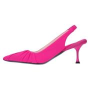 N21 Med klack Fuchsia Pink, Dam