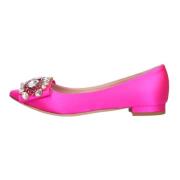 Gedebe Platta skor Fuchsia Pink, Dam