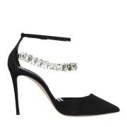 Casadei Med klack svart Black, Dam