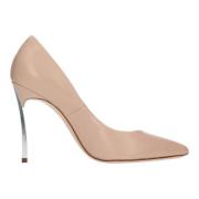 Casadei Med klack beige Beige, Dam