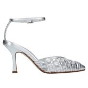 Aldo Castagna Med klack Silver Gray, Dam