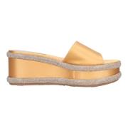 Casadei Sandaler Gul Yellow, Dam