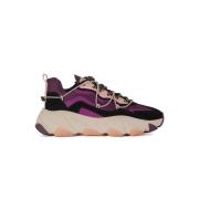 ASH Svart/Plommon Oversize Sula Sneakers Purple, Dam