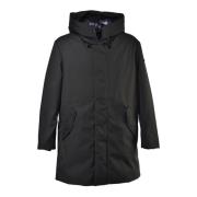 Baldinini Parka in dark green nylon Green, Herr