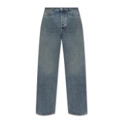 Balenciaga Jeans med logotyp Blue, Herr