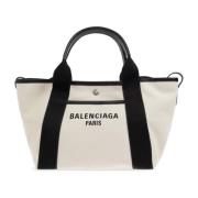 Balenciaga Väska Biarritz Liten typ shopper Beige, Dam