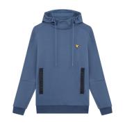 Lyle & Scott Ficka Sweat Hoodie Blue, Herr