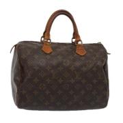 Louis Vuitton Vintage Pre-owned Canvas louis-vuitton-vskor Brown, Dam