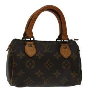 Louis Vuitton Vintage Pre-owned Canvas louis-vuitton-vskor Brown, Dam