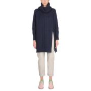 Stella McCartney Aran Seams Turtleneck Stickat Blue, Dam