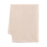 Allude Stickad Beige Kashmir Vinterscarf Beige, Dam