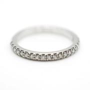 Tiffany & Co. Pre-owned Pre-owned Platina ringar Gray, Dam