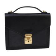 Louis Vuitton Vintage Pre-owned Laeder louis-vuitton-vskor Black, Dam