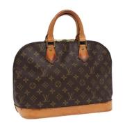 Louis Vuitton Vintage Pre-owned Canvas louis-vuitton-vskor Brown, Dam