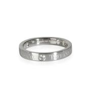 Tiffany & Co. Pre-owned Pre-owned Platina ringar Gray, Dam