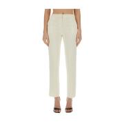 Theory Slim Fit Byxor Beige, Dam