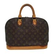 Louis Vuitton Vintage Pre-owned Canvas louis-vuitton-vskor Brown, Dam