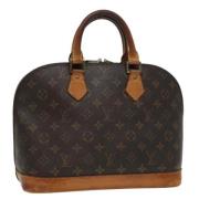 Louis Vuitton Vintage Pre-owned Canvas louis-vuitton-vskor Brown, Dam