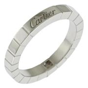 Cartier Vintage Pre-owned Vitt guld ringar Gray, Dam