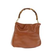 Gucci Vintage Pre-owned Laeder handvskor Brown, Dam