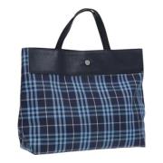 Burberry Vintage Pre-owned Laeder handvskor Blue, Dam