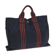 Hermès Vintage Pre-owned Canvas totevskor Blue, Dam