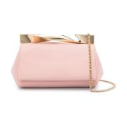 Aquazzura Elegant Clutch för den moderna kvinnan Pink, Dam