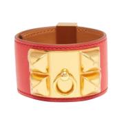 Hermès Vintage Pre-owned Tyg armband Yellow, Dam