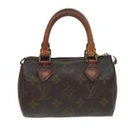 Louis Vuitton Vintage Pre-owned Canvas louis-vuitton-vskor Brown, Dam