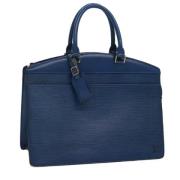 Louis Vuitton Vintage Pre-owned Laeder louis-vuitton-vskor Blue, Dam