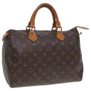 Louis Vuitton Vintage Pre-owned Canvas louis-vuitton-vskor Brown, Dam