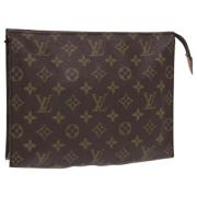 Louis Vuitton Vintage Pre-owned Canvas necessrer Brown, Dam