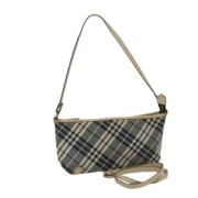 Burberry Vintage Pre-owned Canvas axelremsvskor Multicolor, Dam